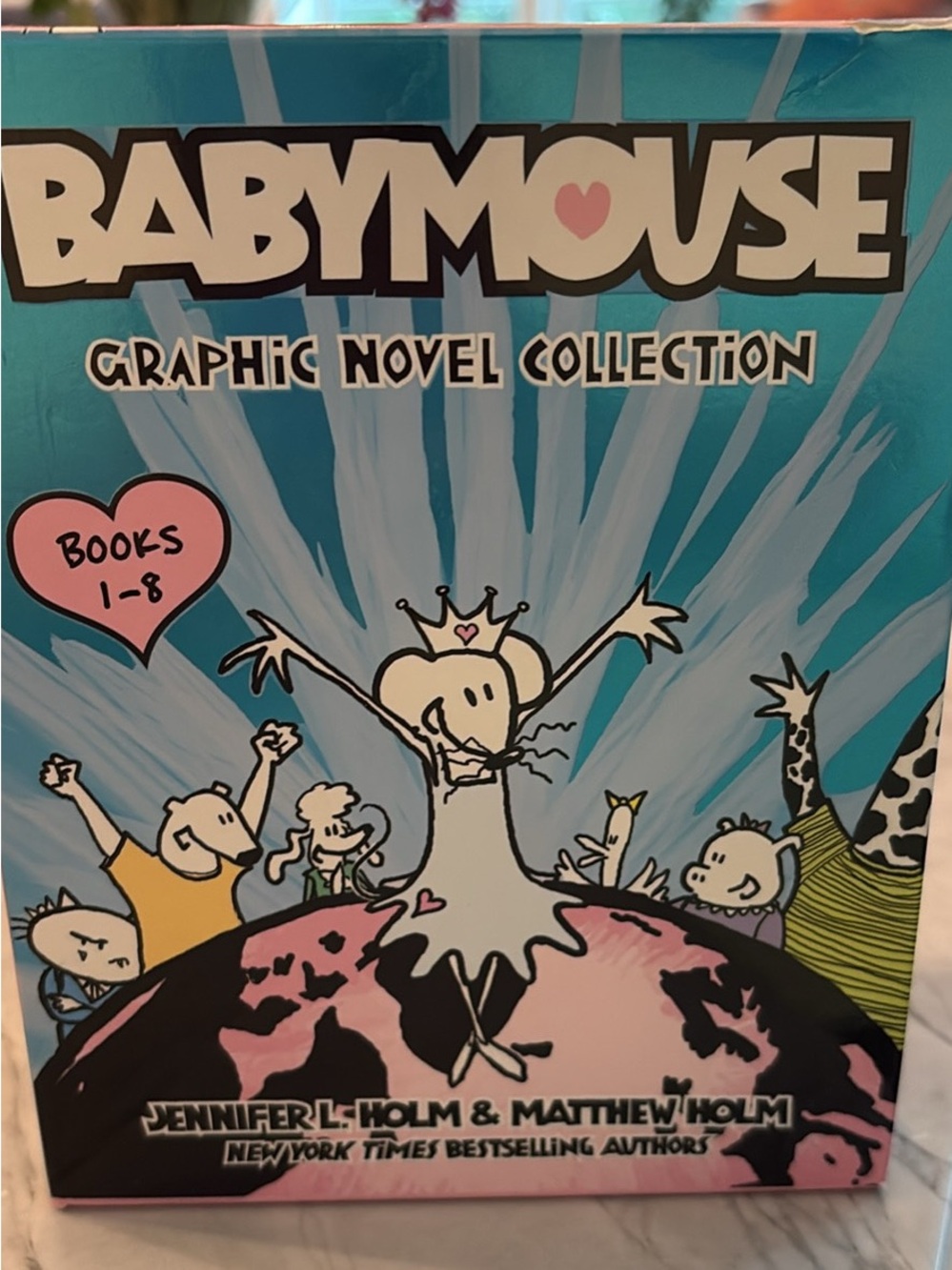 Babymouse graphic novel box set books 1-8